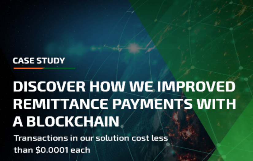 Decentralized Blockchain Application for International Remittance Payments screenshot 1